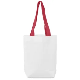 Hoppla Bayside Recycled PET Stitch-Bond Shopper - RED