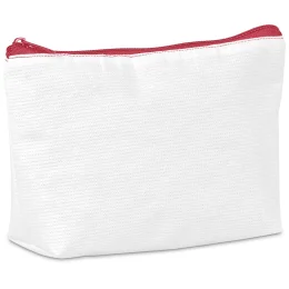 Hoppla Leanne Recycled PET Stitch-Bond Midi Toiletry Bag - RED