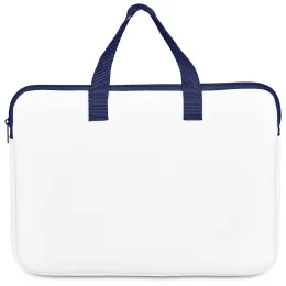 Hoppla Plett Neoprene Laptop Sleeve with Handles – 13-14 inch - NAVY