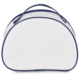 Hoppla Aloe Toiletry Bag With PVC Front Window - NAVY