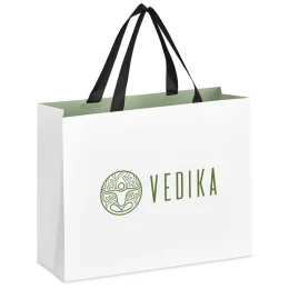 Altitude Galleria Midi Paper Gift Bag - SAGE