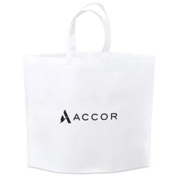 Altitude Yorkdale Non-Woven Shopper - SOLID WHITE