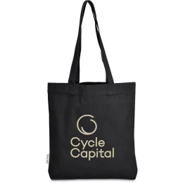 Okiyo Kyanbasu Recycled Canvas Shopper - BLACK