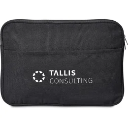 Okiyo Suri Recycled Cotton Laptop Sleeve - BLACK