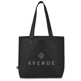 Okiyo Yoongi Recycled PET Felt Shopper - BLACK