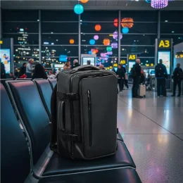 Swiss Cougar Lancaster Hybrid Laptop Backpack - BLACK
