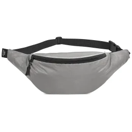 Slazenger Olympia Reflective Waist Bag - GREY