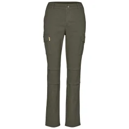 Ladies Mandara Twill Pants - OLIVE - 36