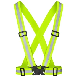Hi-Viz Reflective Safety Belt - YELLOW
