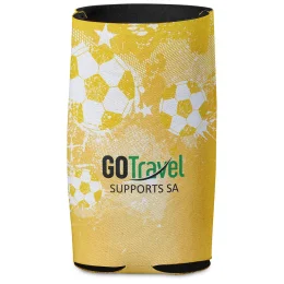 Hoppla Icey Neoprene Stubby Cooler - SOLID WHITE