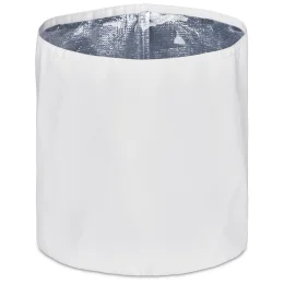 Hoppla Coldford Polyester Collapsible Ice Bucket - SOLID WHITE