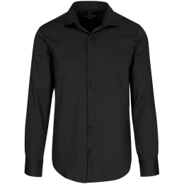 Mens Long Sleeve Alex Varga Opus Stretch Shirt - BLACK - 2XL