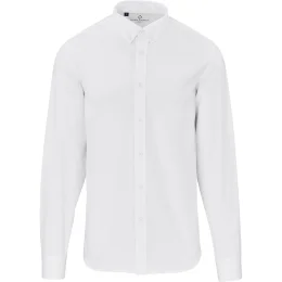Mens Long Sleeve Sorrento Shirt - WHITE - M