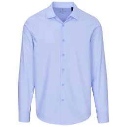 Mens Long Sleeve Alex Varga Hallstatt Shirt - LIGHT BLUE - S