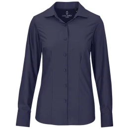 Ladies Long Sleeve Alex Varga Hallstatt Shirt - NAVY - 4XL