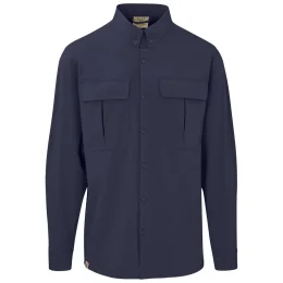 Mens Long Sleeve Amatola Shirt - NAVY - M
