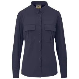 Ladies Long Sleeve Amatola Shirt - NAVY - M