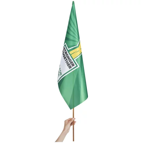 Champion Large Hand Flag 900mm x 600mm