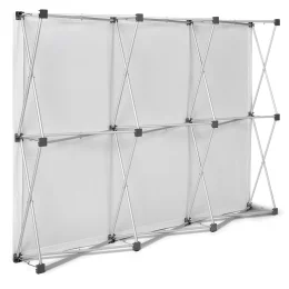 Single-sided Straight Banner Walls