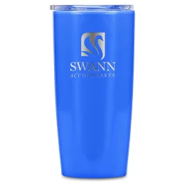 Altitude Daytona Plastic 2-in-1 Double-Wall Tumbler & Straw - OCEAN BLUE