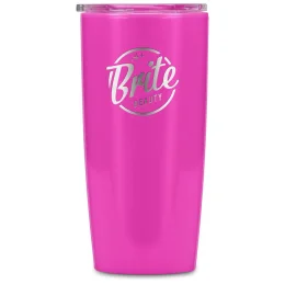 Altitude Daytona Plastic 2-in-1 Double-Wall Tumbler & Straw - PINK