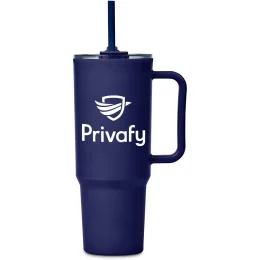 Altitude Texas Plastic Double-Wall Mug - NAVY