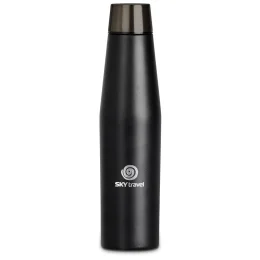 Alex Varga Onassis Stainless Steel Vacuum Water Bottle - GUN METAL