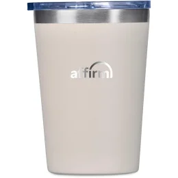 Alex Varga Figo Stainless Steel Vacuum Tumbler – 370ml - CREAM
