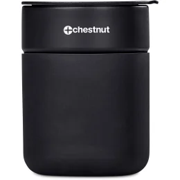Serendipio Pimlico Ceramic Coffee Tumbler – 300ml - BLACK