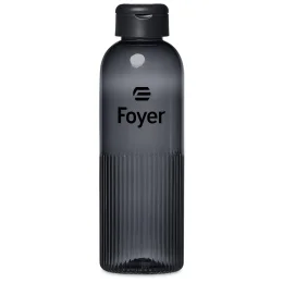 Serendipio Marlow Recycled PET Water Bottle – 750ml - BLACK