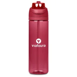 Slazenger Trooper Recycled PET Water Bottle - RED