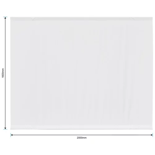 Adjustable Banner Stand Eco 1.6m x 2m (Excludes Hardware)