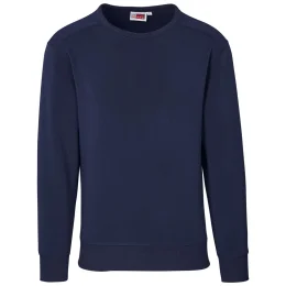 Mens Quinn Crew Neck Sweater - NAVY - L