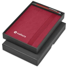 Altitude Advantage A5 2027 Diary And Omega Pen Set - RED