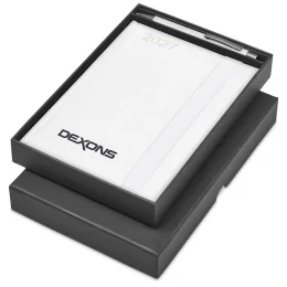 Altitude Advantage A5 2027 Diary And Omega Pen Set - SOLID WHITE