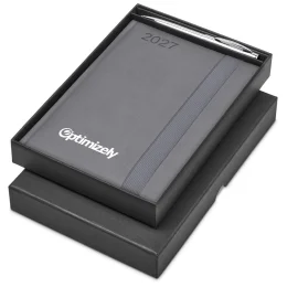 Altitude Advantage A5 2027 Diary And Cypher Pen Set - GREY
