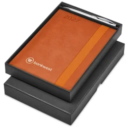 Altitude Advantage A5 2027 Diary And Cypher Pen Set - ORANGE
