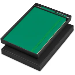 Carson Notebook & Pen Set - GREEN