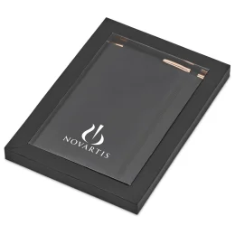 Sutton Notebook & Pen Set - BLACK