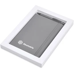 Hibiscus Notebook & Pen Set - GREY
