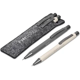 Omaha Ball Pen & Pencil Set - CREAM
