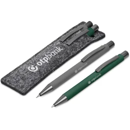 Omaha Ball Pen & Pencil Set - DARK GREEN