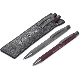 Omaha Ball Pen & Pencil Set - MAROON
