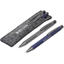 Omaha Ball Pen & Pencil Set - NAVY