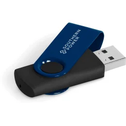 Axis Gyro Black Flash Drive - NAVY - 32GB