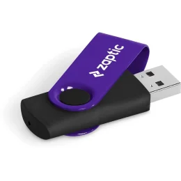 Axis Gyro Black Flash Drive - PURPLE - 32GB