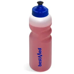 Helix Plastic Water Bottle - BLUE