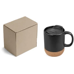 Sienna Mug in Bianca Custom Gift Box - BLACK