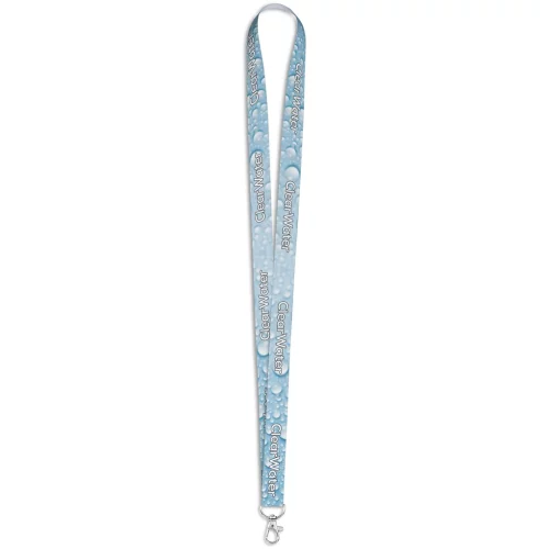 Altitude Snap Hook Clip Double-Sided Sublimation Petersham Lanyard