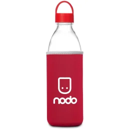 Kooshty Big Swing Neo Glass Water Bottle – 850ml - RED